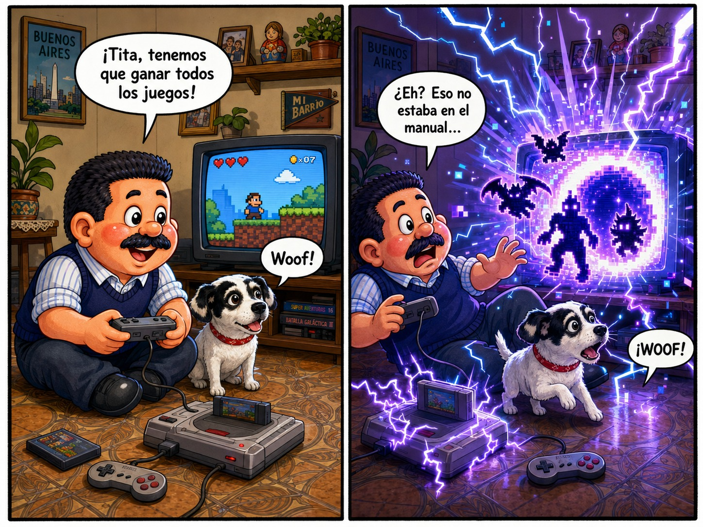 Snauser comic panel 1