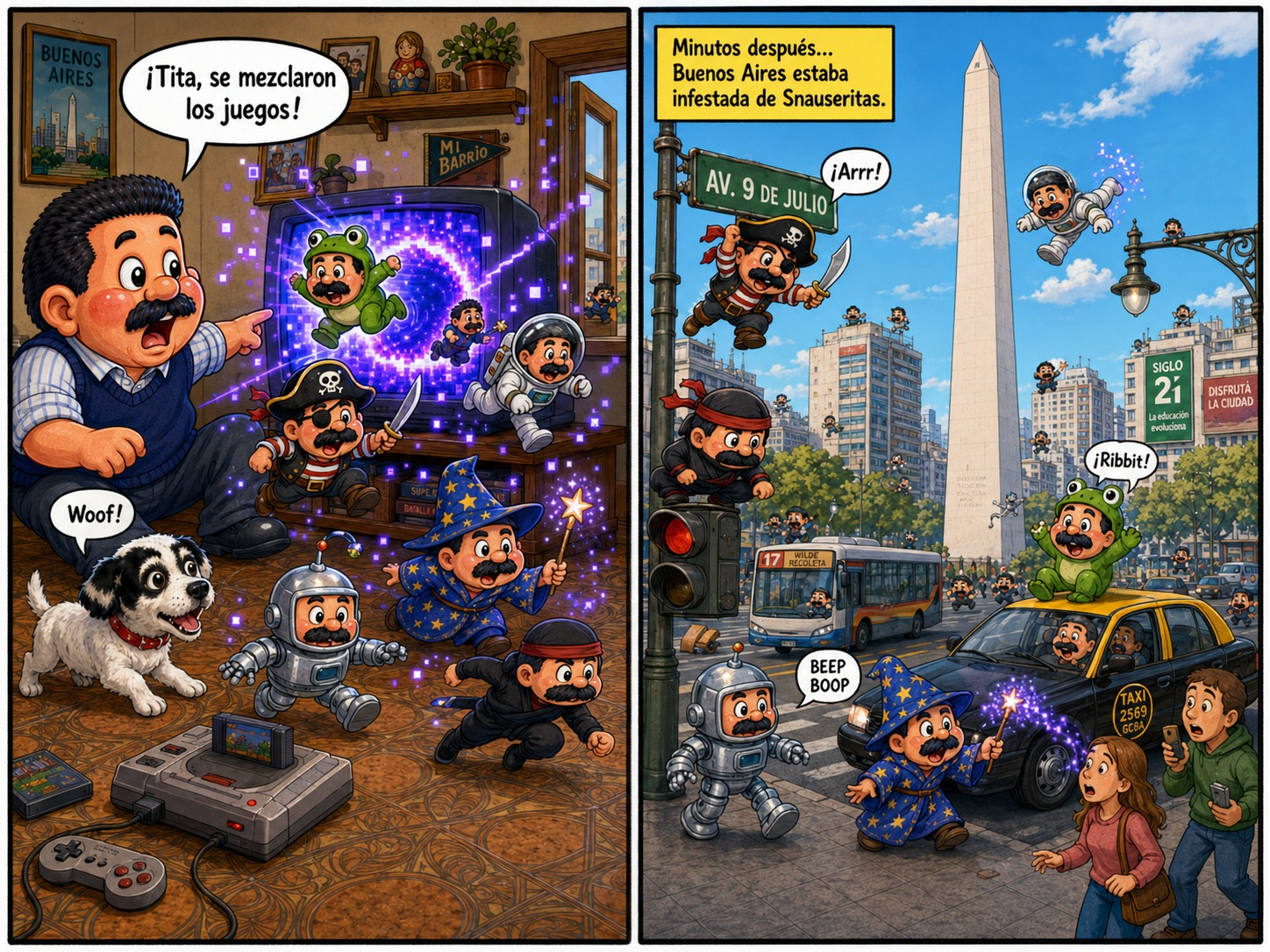 Snauser comic panel 2