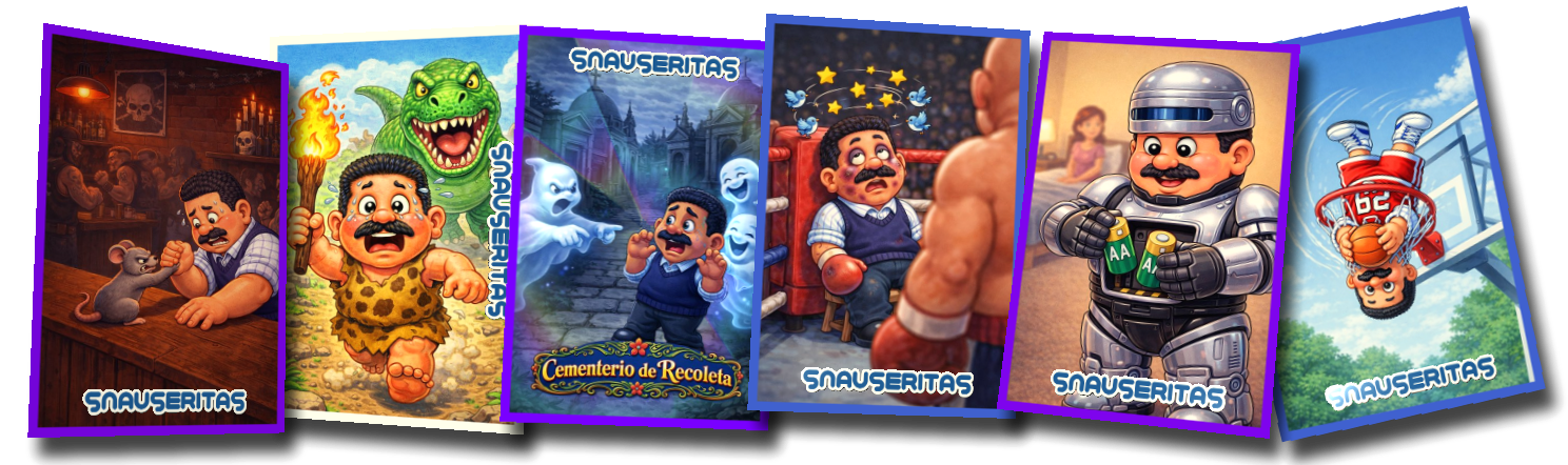 Snauseritas collectible lineup banner